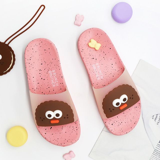 Brunch Brother 팝아이 슬리퍼_딸기칩스