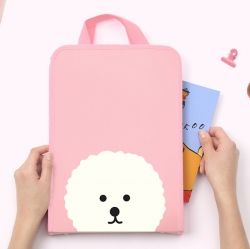 Reading Pet Zipper File Bag, Zipper File