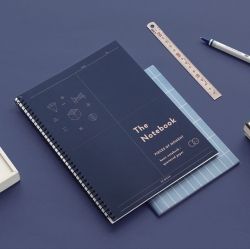 Basic Notebook B5 Size, Quartered Paprer