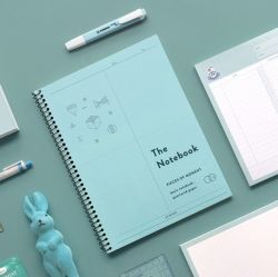 Basic Notebook B5 Size, Quartered Paprer