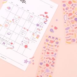 Lovey Dovey Hologram Seal Stickers 