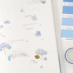 Press Flower Stickers_Bigleaf hydrangea