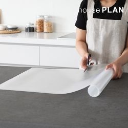 HOUSE PLAN Refrigerator Mat, 50x200