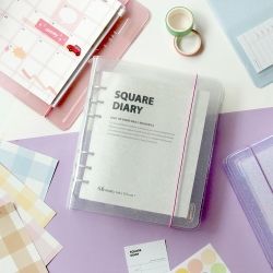 SQUARE DIARY - A6 Wide
