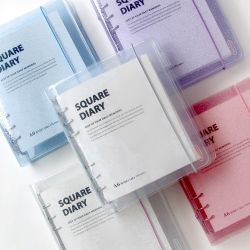 SQUARE DIARY - A6 Wide