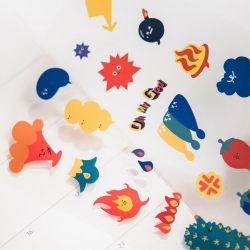 Useful Deco Sticker, Bubbling Balloon