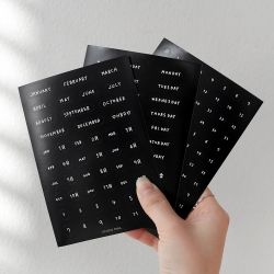 DRAWING DAYS STICKER SET