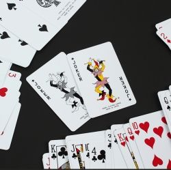 Washable Club angel Bridge Card game