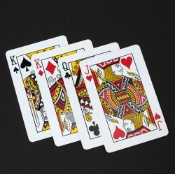 Washable Club angel Bridge Card game