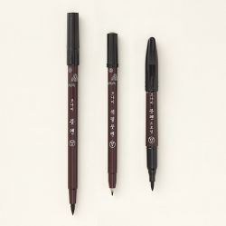 New Brush Pen For Calligraphy, Drawing  with One Ink Refill