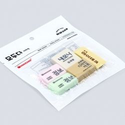 Plastic Eraser 5pcs x 30packs, 1set