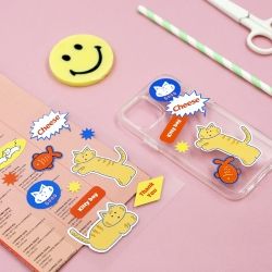 DONATDONAT Remover Sticker & TPU Phone Case Set for iphone12 series