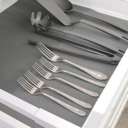 AB Storage Drawer Shelf Clear Liner linen 45X150cm