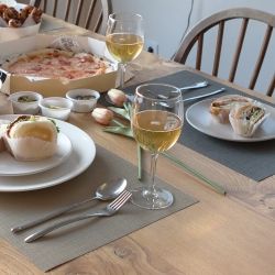 AB Storage Drawer Shelf Clear Liner linen 45X150cm