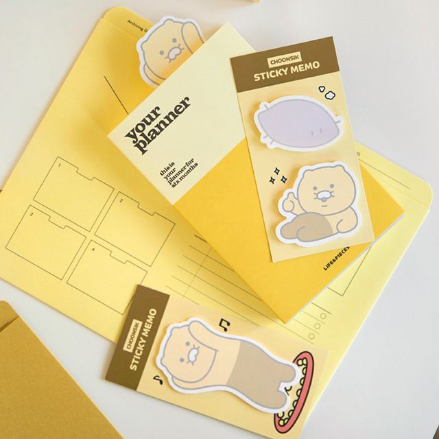 Chunsik Shape Adhesive Memo