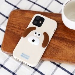 Bunny&Puppy silicon case for iPhone 12pro max