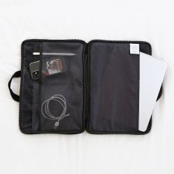 Brunch Brother pompom Laptop Pouch wide 13