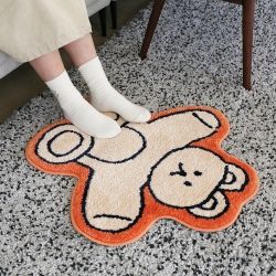 DONATDONAT Shape Felt Mat Donat Bear