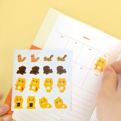 April Shower Mask deco seal Sticker 