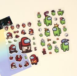 Amonus Casting Stickers (1 set of 24 items)
