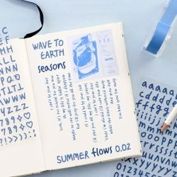 Calli alphabet sticker pack