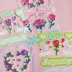 Cyber Love Twinkle Seal Sticker