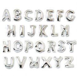 30cm Number Foil Balloon Matt Gold