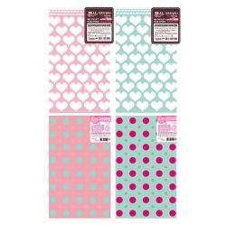 1500 Fancy Gift Bag M 120x195mm (15pcs) - random