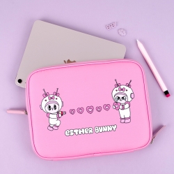 Esther Bunny 3 Styles Half-Open Laptop Pouch 11inch 