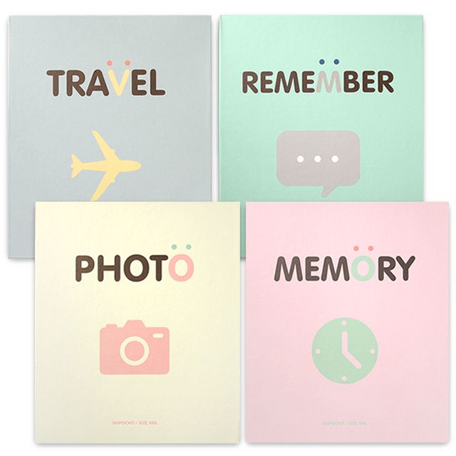 Simple Photo Album, 4X6, 160 Pockets 