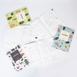 THE MEMO  Today Notebook for Schoolchild, Words & Check & Notice