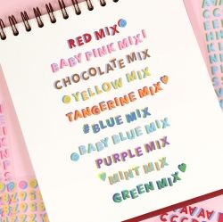 3D Fun Mix Alphabets & Numbers Sticker