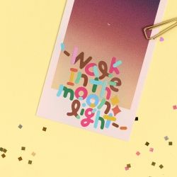 Color Combo Alphabets & Numbers Sticker