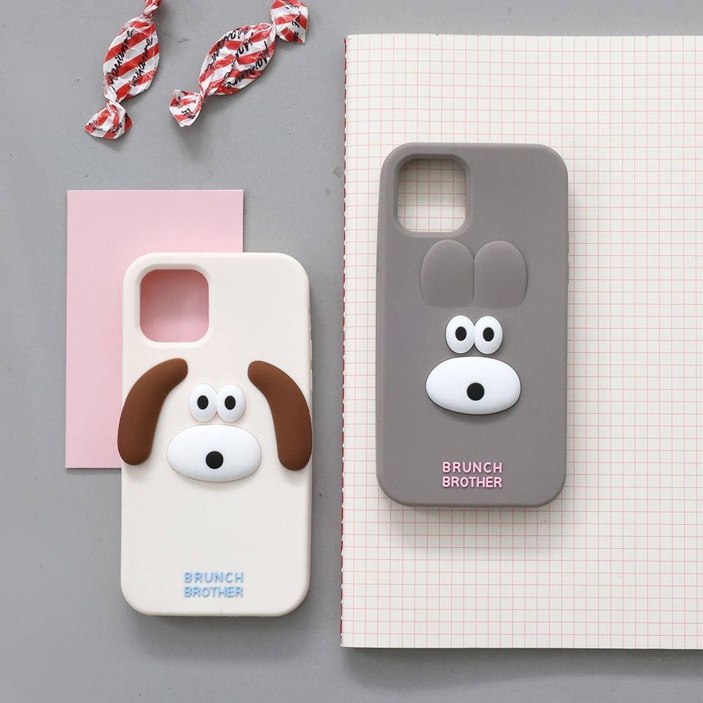 Brunch Brother Bunny&Puppy silicon case for iphone11pro max