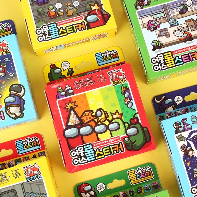 Amonus Roll Stickers 12p