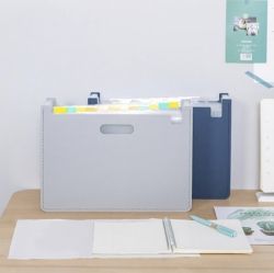 Accordion Document File Box, 13Pockets 