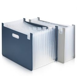 Accordion Document File Box, 13Pockets 