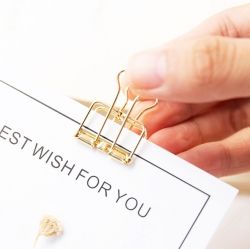 Wire Double Clip 19mm, 8pcs