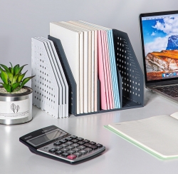 Mini Folding Book Stand, 3 Vertical Compartments