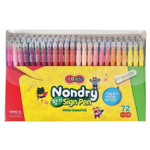 TORU 72Color Nondry Makers