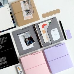 Square Diary on Campus 6Rings, 148x172mm