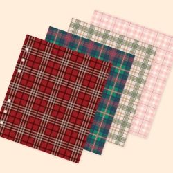 SQUARE DIARY Refill - Muffler Check, 6Rings, 148x172mm