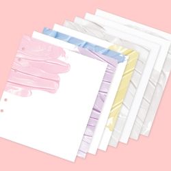 SQUARE DIARY Refill - Paint, 6Rings, 148x172mm