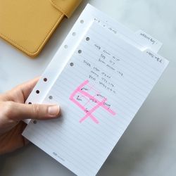 Freestyle Index Pad, A6 Size