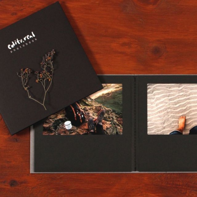 4X6 EDITO Real Photobook BLACK Ver.2, 180x175mm