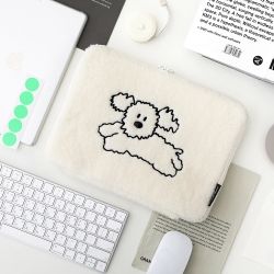 Little Peper 11inch Run Peper Boucle i-Pad Pouch