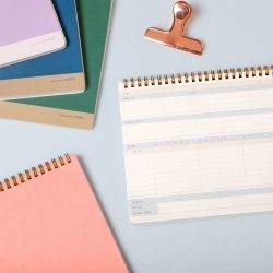 B5 Size Twin Ring Life Manager