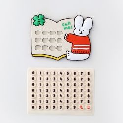 DONATDONAT Phone Number Plate for Parking 