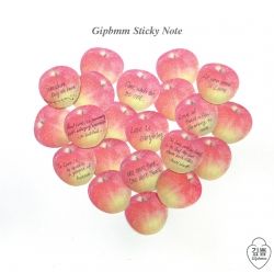 Gipbmm Red Apple-sticky Note 