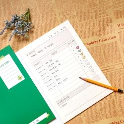 Elementary School Student Schedule Note